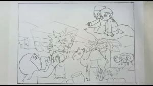 Krayon Oil Pastel Pentel Large Stik: Peralatan Menggambar Mewah untuk Pemula