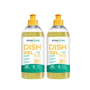 Gel rửa bát đậm đặc chuyên dụng cho máy rửa bát All in One Stanhome DISH GEL 500ml - version mới