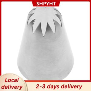 [COD] SHPYHT Local delivery Ship within 24 hours #C10 Large Size Piping Nozzle Cake Cream Decor Icing Tips 10 Teeth Close Star