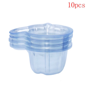 10 cái 40ml dùng một lần nhựa rõ ràng dipstick thử thai nước tiểu cup container