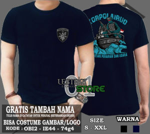 KAOS POLISI KORPOLAIRUD - KAOS POLISI PERAIRAN DAN UDARA - T SHIRT POLICE - MENGGUNAKAN BAHAN COTTON COMBED 30S - MATERIAL SABLON DIGITAL TRANSFER FILM - GRATIS TAMBAH NAMA