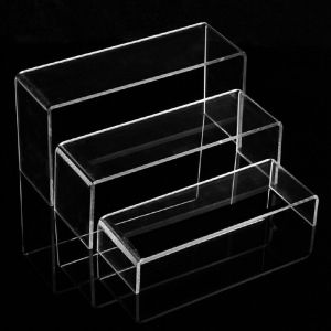 4/5/6/7-Tier Acrylic Cosmetic Display Stand - Lipstick Nail Polish & Perfume Organizer Storage Rack