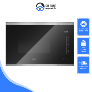 Lò Vi Sóng Kèm Nướng CASO EMGS25 Dung Tích 25L Công Suất 1000W Chất Liệu Thép Không Gỉ Bền Đẹp Nhập Đức Bảo Hành 12 Tháng