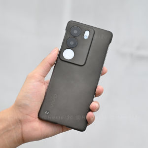 For Vivo V29 V27 V25 V23 Pro 5G Casing Matte Transparent No-frame Hard Back Phone Case Cover