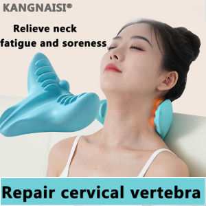 【COD/spot】little blue cervical pillow KANGNAISI® Neck and Shoulder Repair neck pillow cervical puff cervical neck pillow neck stretcher cervical puff pillow neck pillow stretcher neck support pillow for sleeping