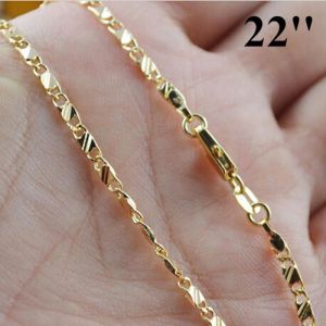 SIXIS Thời trang Bán sỉ Tinh tế Chuỗi vòng cổ Phủ vàng Trang sức 16-30 inch