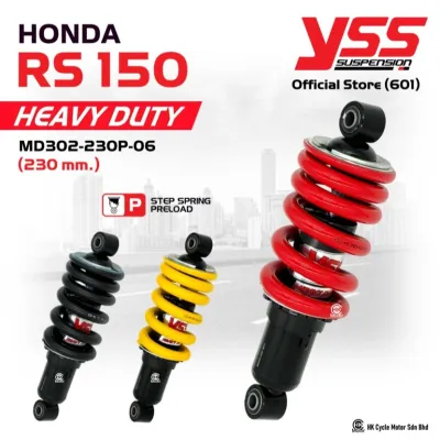 RS150 RSX 225mm/230mm/235mm YSS Double Tube Hydraulic Suspension. For HONDA RS 150 RS-X