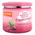 Lolane natura hair treatment for preventing hair fall peptide&beetroot extract+biotin ครีมหมักผม โลแลน เนทูร่าส่วนผสมบีทรูท สำหรับผมขาดหลุดร่วง 250 กรัม (กระปุกม่วง). 