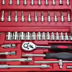 46 Trong 1 Ratchet Cờ Lê 1/4Inch măng sông truyền động Bộ Tuốc nơ vít Điều Khiển Phát Nhanh Chóng Ratchet Cờ Lê dụng cụ sửa chữa cầm tay