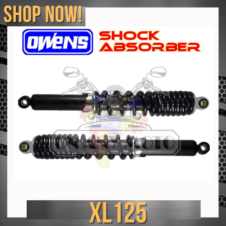 thumbnail image 2 of Pair Of Rear Shock Absorbers For Honda SL100 SL125 XL100 XL125 TL100 TL125 - Vintage 2 of 3