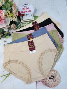 Combo 5 và 10 Quần Lót Nữ Thun Lạnh Lưng Cao BIG SIZE Cao Cấp [2339] Size 60 - 72 Kg Chất Vải Thoáng Mát Co Giãn Tốt