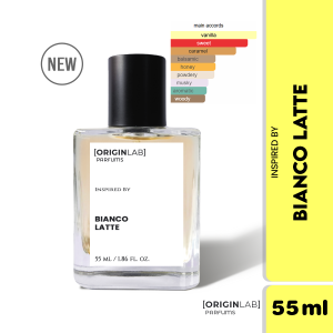 OriginLab - BIANCO LATTE inspired Perfume for Men & Women  Oil Rich Fragrance Concentration Scent Travel Size Hypoallergenic