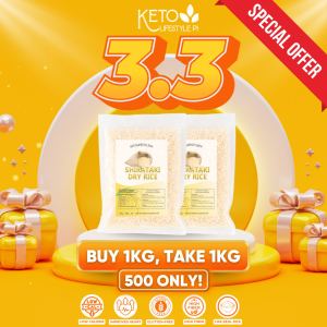 Shirataki Dry Rice (BUY 1kg GET 1kg)