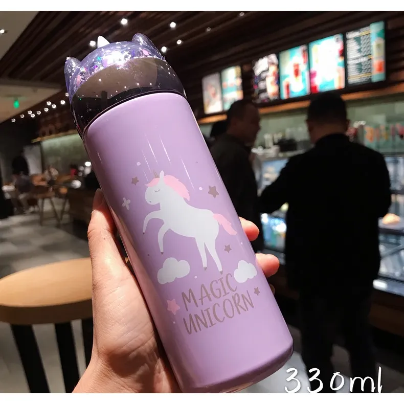 Thermos Flask MINI Unicorn Botol Air My Little Pony Thermos Cup