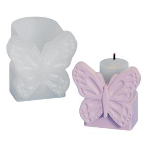 Multiple Purpose Butterfly Elastomer Cast For Storage Cartons Waxlights Soaps Creative DIY Gift Making
