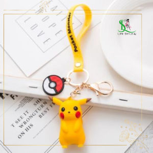Móc khóa Pokemon móc khóa Pikachu cute dễ thương chất liệu silicon - Life Style 4U