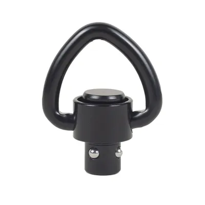 2PCS QD M-LOK Sling Swivel Adapter Rail Mount SLING Buckle Metal Strap Loop Strap Rail Mount Steel Push Button