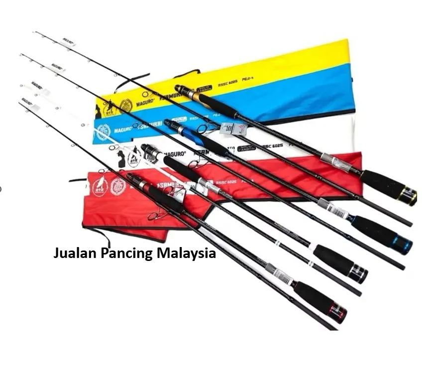 MAGURO fishing rod SAMURAI SOLID CARBON MSSC SPINNING BAIT