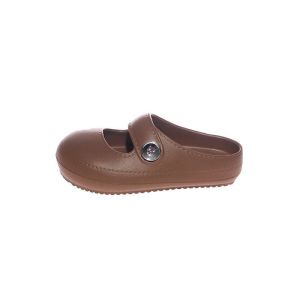 Free Shipping Baotou Slippers For Women Non-Slip Odor-Resistant Suitable For Work Nursing And Postpartum Wear Lightweight And Half-Slipper Style