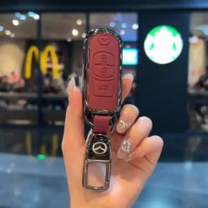 for Mazda เคสกุญแจรีโมทรถยนต์ สําหรับ Mazda 2 Mazda 3 Mazda 4 6 CX3 CX4 CX5 CX9 ของแต่งรถยนต์ พวงกุญแจ