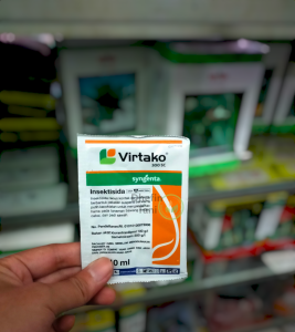 Insektisida VIRTAKO 300SC 10 ml / saschet - obat Hama wereng dan ulat