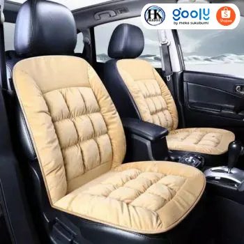 Alas Jok Mobil | Alas Duduk Jok Mobil Premium | Alas duduk mobil empuk Lembut & tidak mudah lepek (Univeral - cocok untuk semua Merk mobil)!