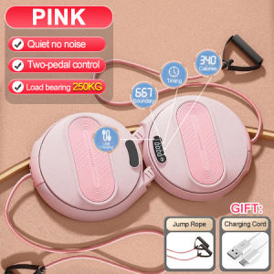 Waist Twisting Machine Waist Fitness Exercise home Fitness Equipment Exercise Women Abdominal Rotation Waist waist turn fat burner exercise，Waist Twister Disk Fitness Gym Equipment Shaper Twister Disk with Rope Handles Trainer