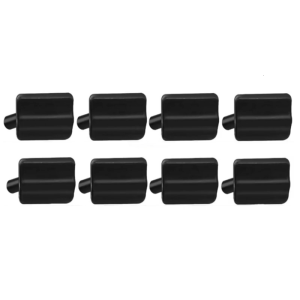 4/8 cái máy chiên không khí Vỏ silicon cho 6qt Máy chiên không khí khay cao su thay thế chân đồ dùng nhà bếp phụ kiện Bìa