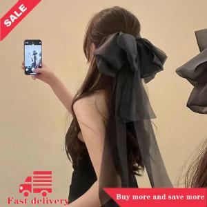 [COD] Siêu Cổ Tích Ribbon Bowknot tóc Clip công chúa ngọt ngào mùa xuân Clip cao cấp bầu không khí mũ nón Phụ kiện tóc
