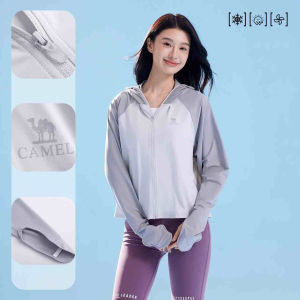 Cameljeans Outdoor Original Yarn Sun Protection Clothing Women Smmer New Anti-ultraviolet Breathable Comfortable Cycling Sun Protection Jacket
