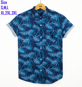 Ams Pro Hem pria kemeja pria Kemeja Casual kemeja motif kemeja hawai kemeja jumbo T-20
