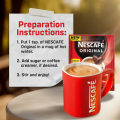 NESCAFÉ Original 3-in-1 Coffee Twin Pack 52g - Pack of 20. 