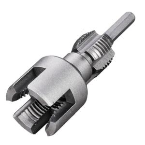 Pipe Thread Cutting ToolPipe Threading Tool for Internal & External PVC Plastic Pipe 1/2" 3/4" Pipe Threader