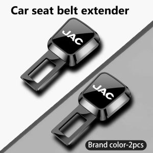 dncnf Metal Seatbelt Extender 1/2Pcs Adjustable Safety Belt Extension Plug for JAC JS3 JS6 JS7 J4 J5 J7 S3 T6 T8 Auto R3K9L