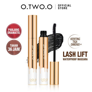 LADY LOOK | O.TWO.O Instant Over Mascara Waterproof Long Lasting Volumizing Lengthen Gold