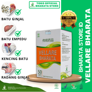 VELLARE BHARATA OBAT PELURUH BATU EMPEDU DAN GINJAL BPOM TANPA EFEK SAMPING