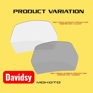 DAVIDSY MOKOTO SCREEN PROTECTOR SNIPER155 SMOKE AND CLEAR