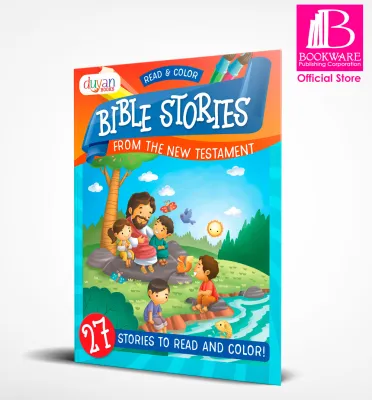 Bible Stories From The New Testament - 27 Stories To Read And Color