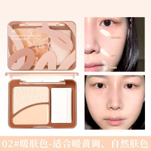 xixi color matching soft focus double-spell high disc matte high-gloss powder three-dimensional brightening nose shadow shadow face brightening disc