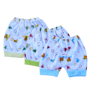 Celana Bayi Lusinan Laki Laki Perempuan 0-6 Bulan 12 Pcs / 6 Pcs Pendek Tabur