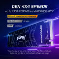 Kingston FURY Renegade 500GB M.2 2280 PCIe 4.0 NVMe SSD (SFYRS/500G). 