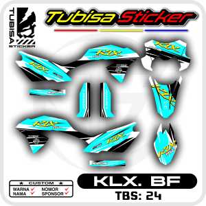 Sticker Striping Kawasaki KLX BF G SE - Stiker Striping Variasi KLX BF G SE. TBS.SF.24