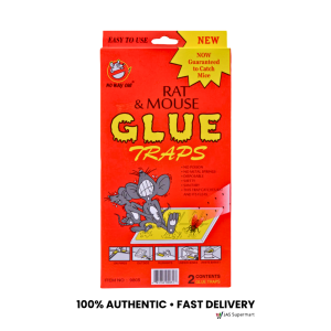 No Way Out Mouse Rats & Insects Glue Traps 2-pack