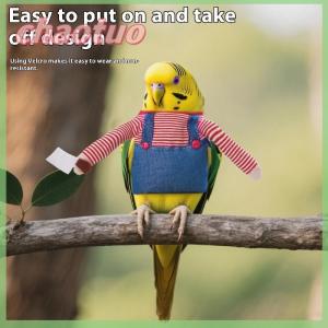 chaotuo Halloween Pet Bird Costume Funny Go Out To Decorate Clothing Pets Role-playing Party Costume Pets Bird Supplies Accessories