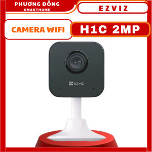 CAMERA WIFI TRONG NHÀ EZVIZ H1C 2MP - Đế Nam Châm Dễ Di Chuyển Cố định góc rộng Phát Hiện Chuyển Động Hồng Ngoại