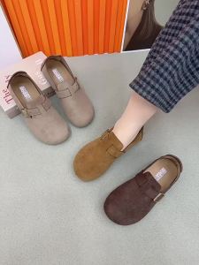 WomenS 2026 Spring New Full-Cover Slip-On Loafers Fashionable And Versatile Height-Increasing Retro Moccasins