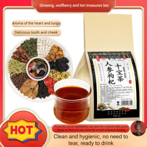 Thai Geng Wolfberry And Ten Treasures Tea Packaging Upgrade Overseas Traditional Chinese Herbal Infusion Natural Detox Wellness Tea Vitality Enhancing Herbal Blend Ginseng Goji Berry Tea Energy Boosting Immunity Support