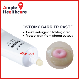 Ostomy Leak-Proof Skin Barrier Paste 60g – Colorectal Stoma Bag Care Anti-Leak Sealant for Ostomy/Drainage/Collection Bags
