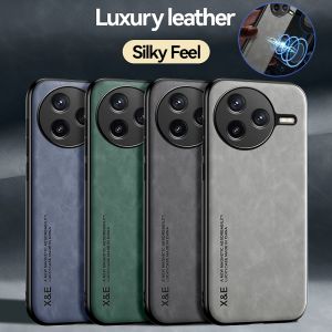 Funda For Xiaomi Poco F7 Pro 5G Luxury Leather Shockproof Case For Pocco Poko Little F7Pro F 7 Pro PocoF7Pro Car Magnetic Cover