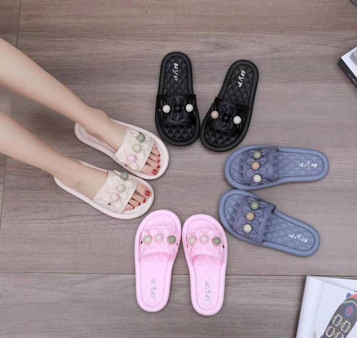 SQ Korean style Fashion Slippers Flats Sandals Flat shoes for